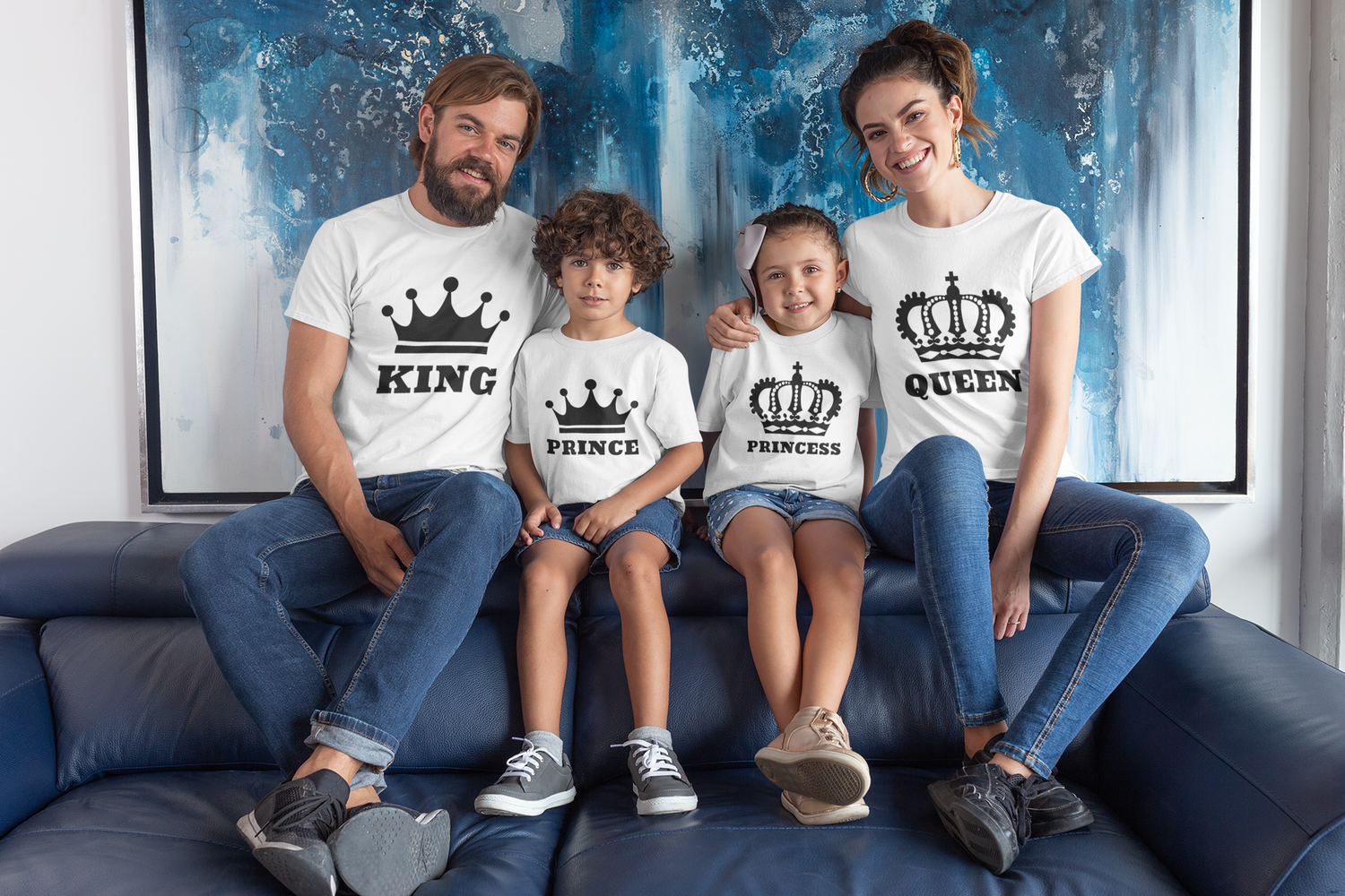 King, Queen, Prince & Princess T-Shirts | Family Collection