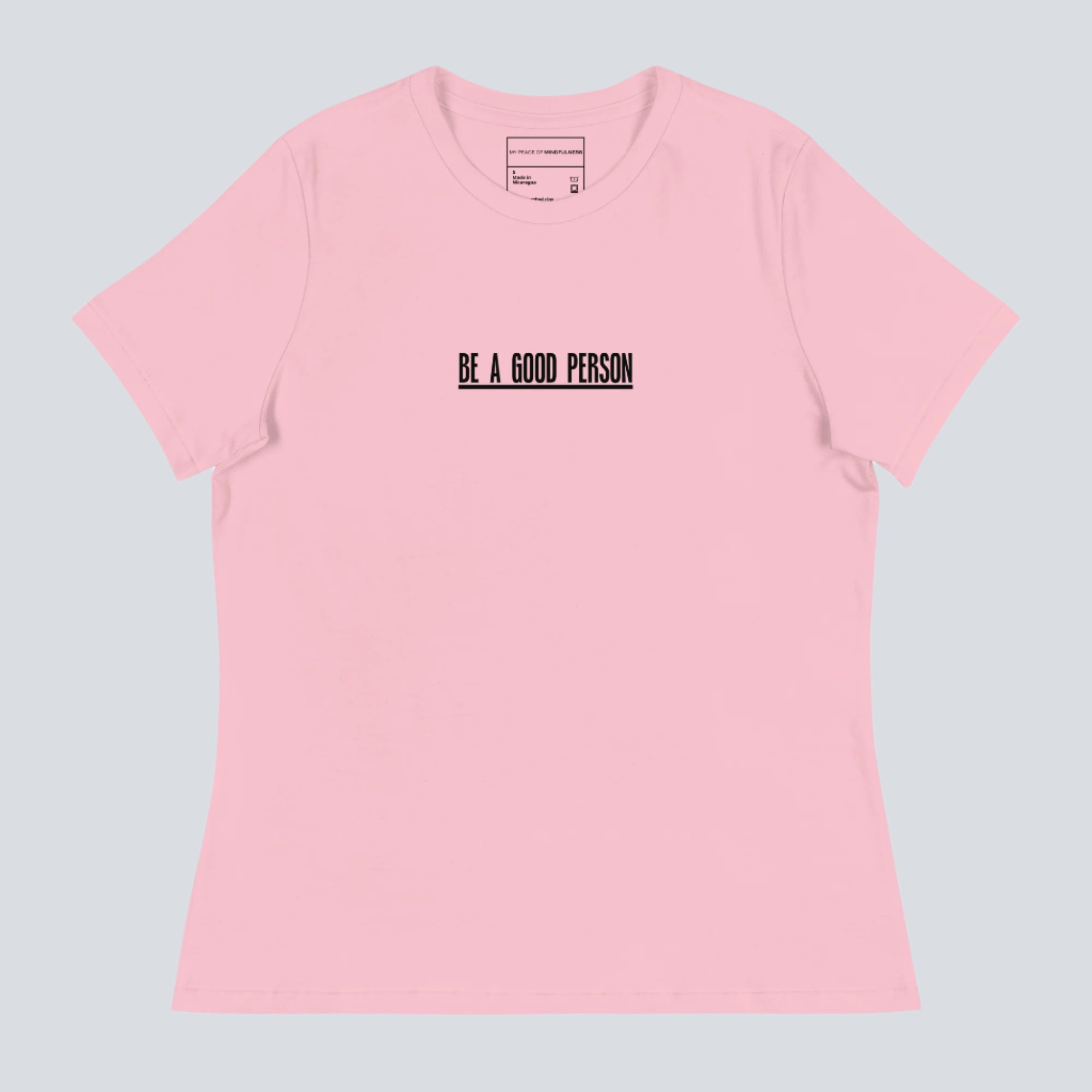 100 Qualities of a Good Person Womens T-Shirt