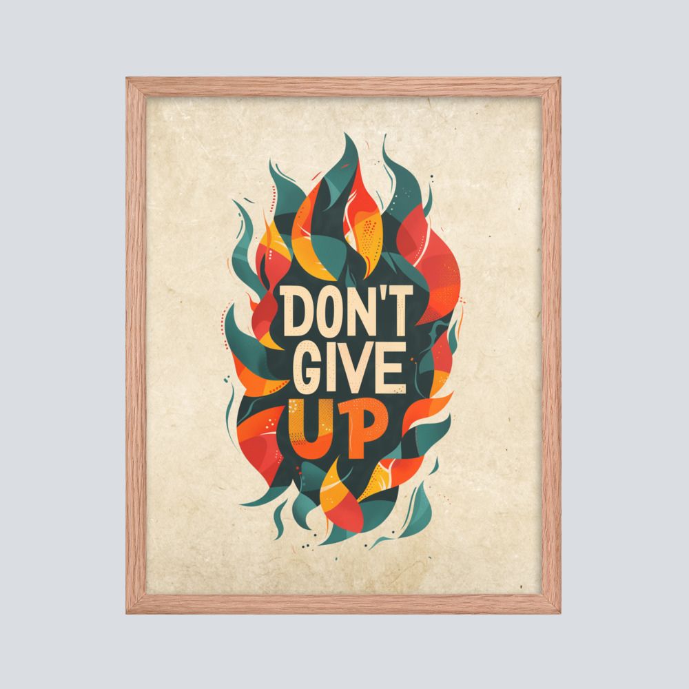 Don't Give Up Poster