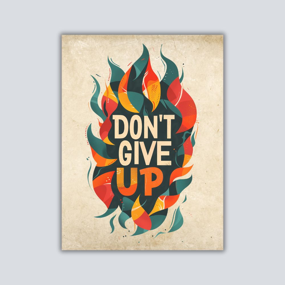 Don't Give Up Poster