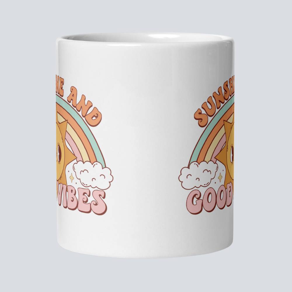 Sunshine & Good Vibes | 11oz Coffee Mug