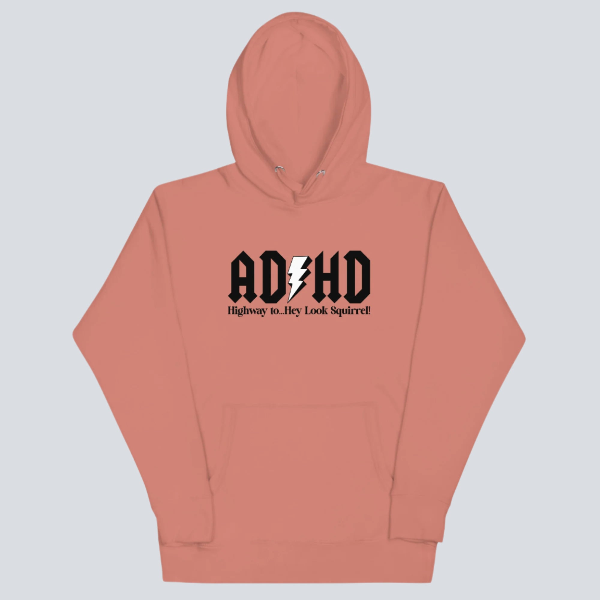 ADHD Unisex Hoodie Dusty Rose