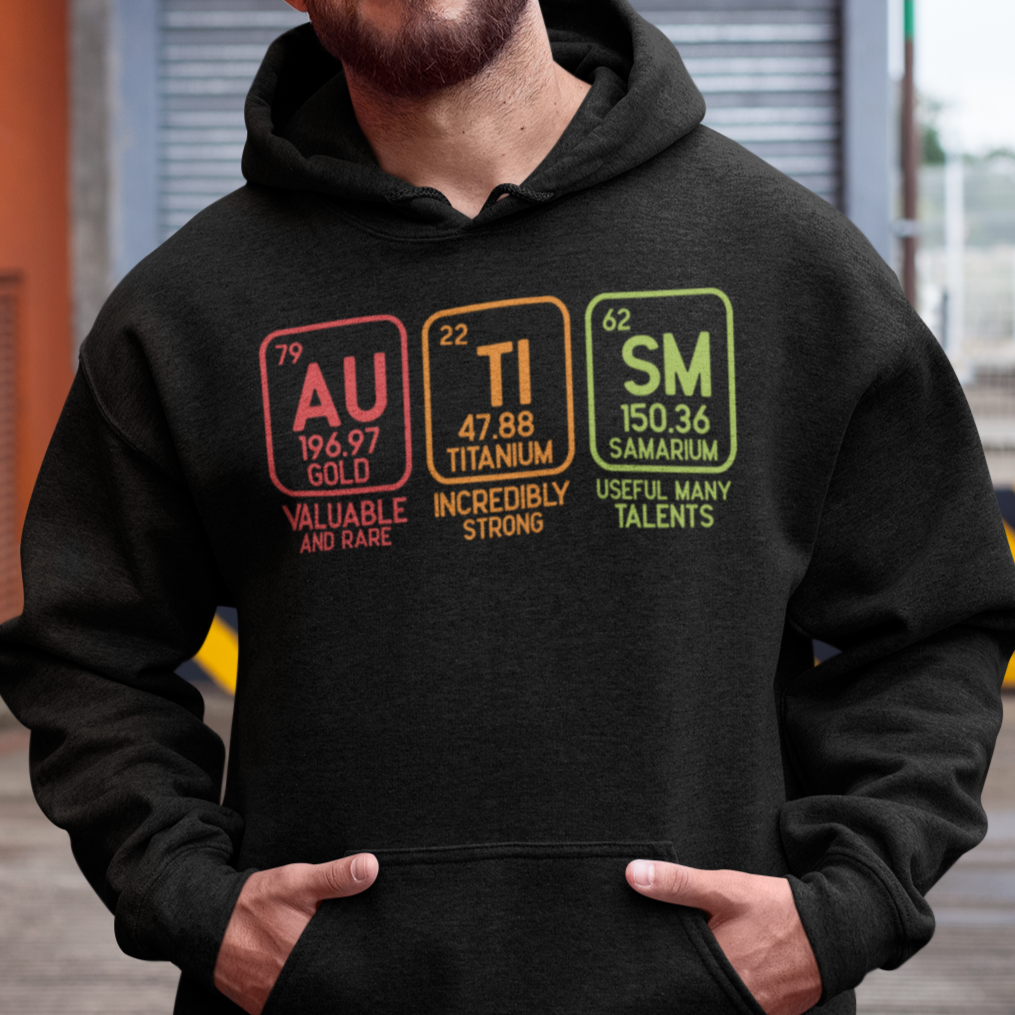 Autism Awareness (Elements) Unisex Hoodie