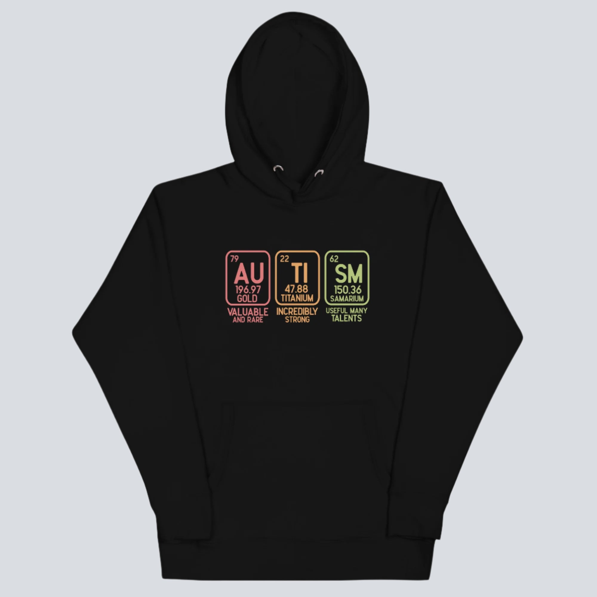 Autism Awareness (Elements) Unisex Hoodie