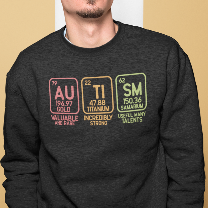 Autism Awareness (Elements) Unisex Sweatshirt
