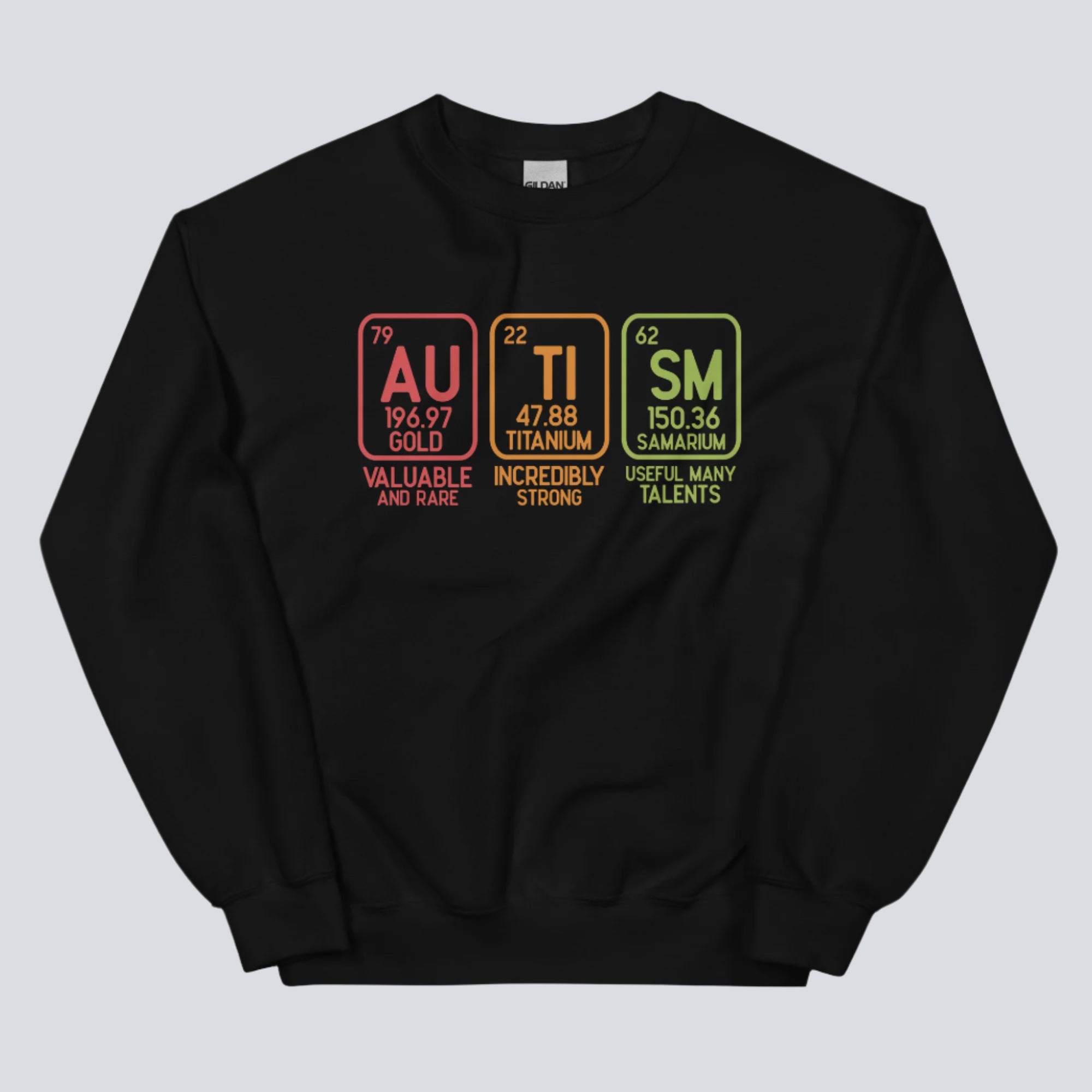 Autism Awareness (Elements) Unisex Sweatshirt