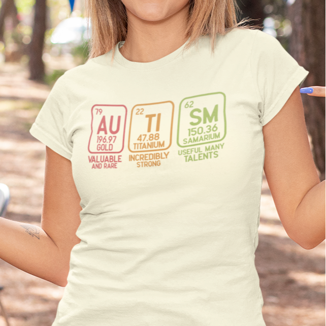 Autism Awareness (Elements) Womens T-Shirt