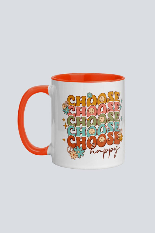 Choose Happy | Ceramic Coffee Mug