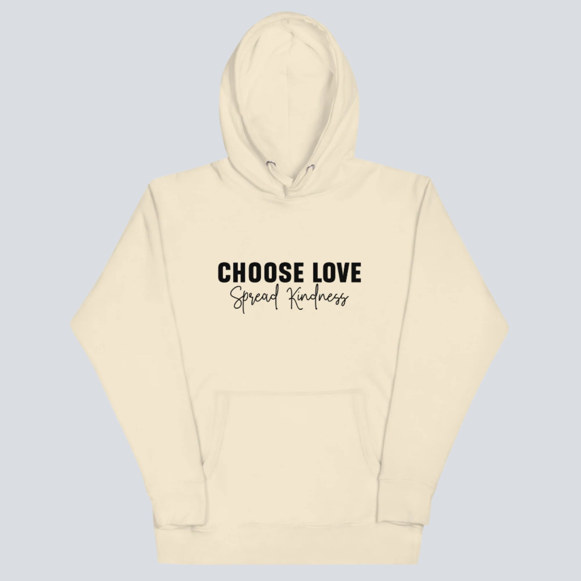 Choose Love Spread Kindness Unisex Hoodie bone