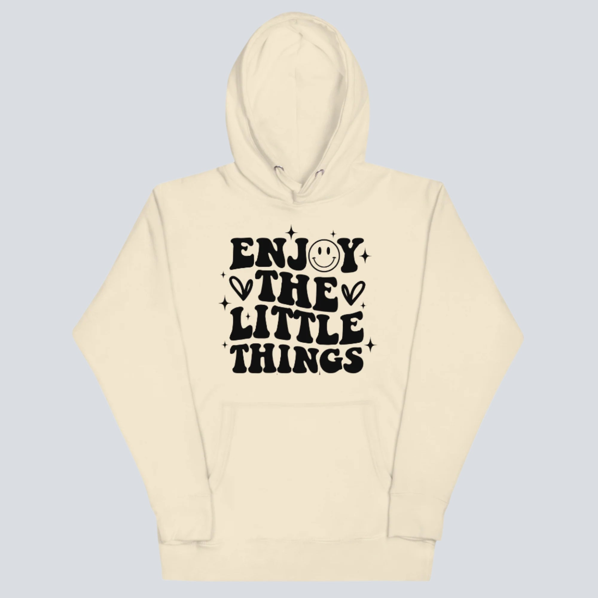 Enjoy the Little Things Unisex Hoodie bone