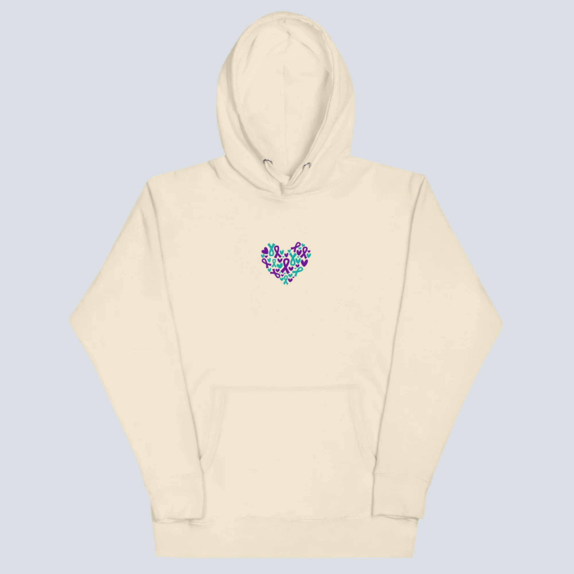 Heart Suicide Prevention Unisex Hoodie bone