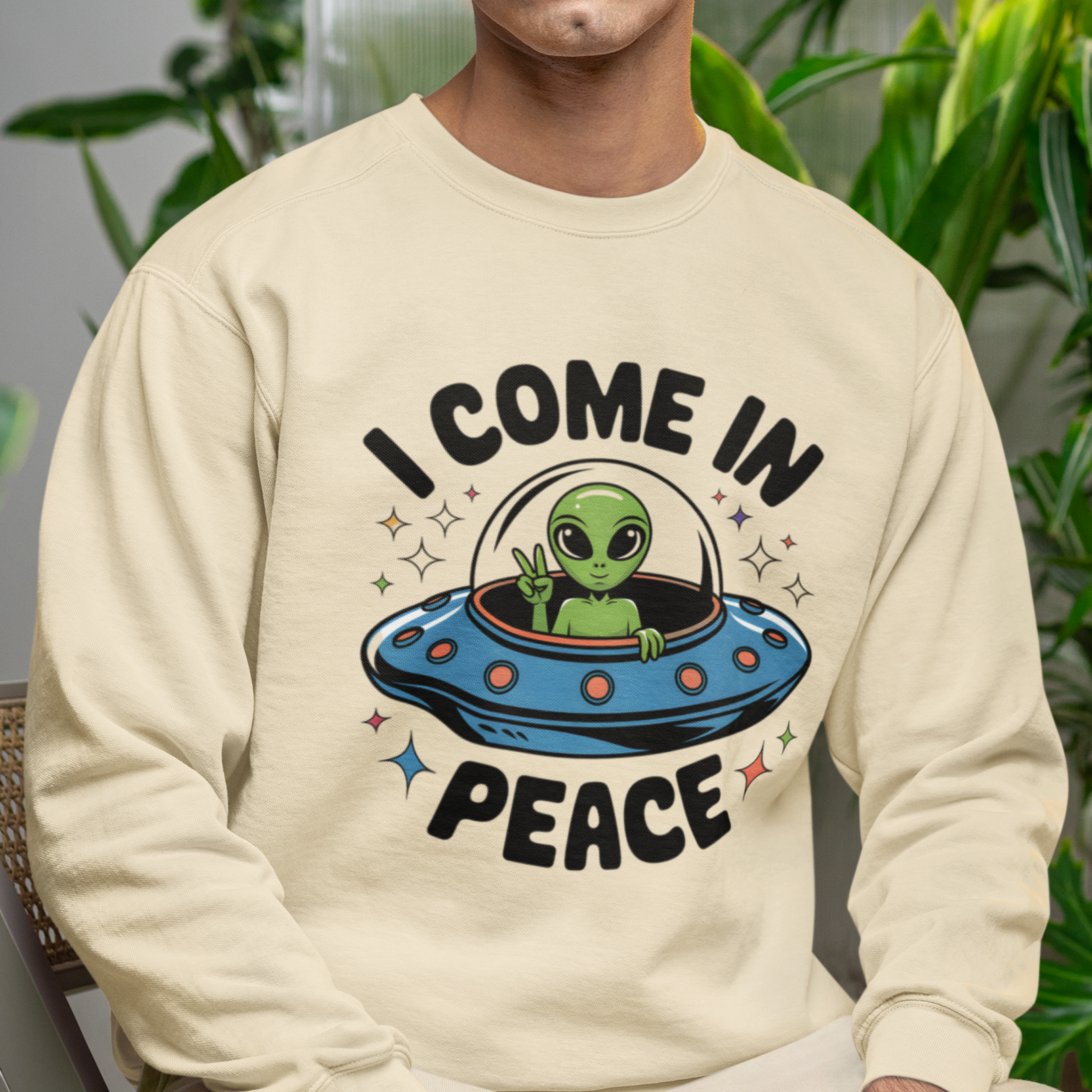 I Come In Peace Unisex sweatshirt