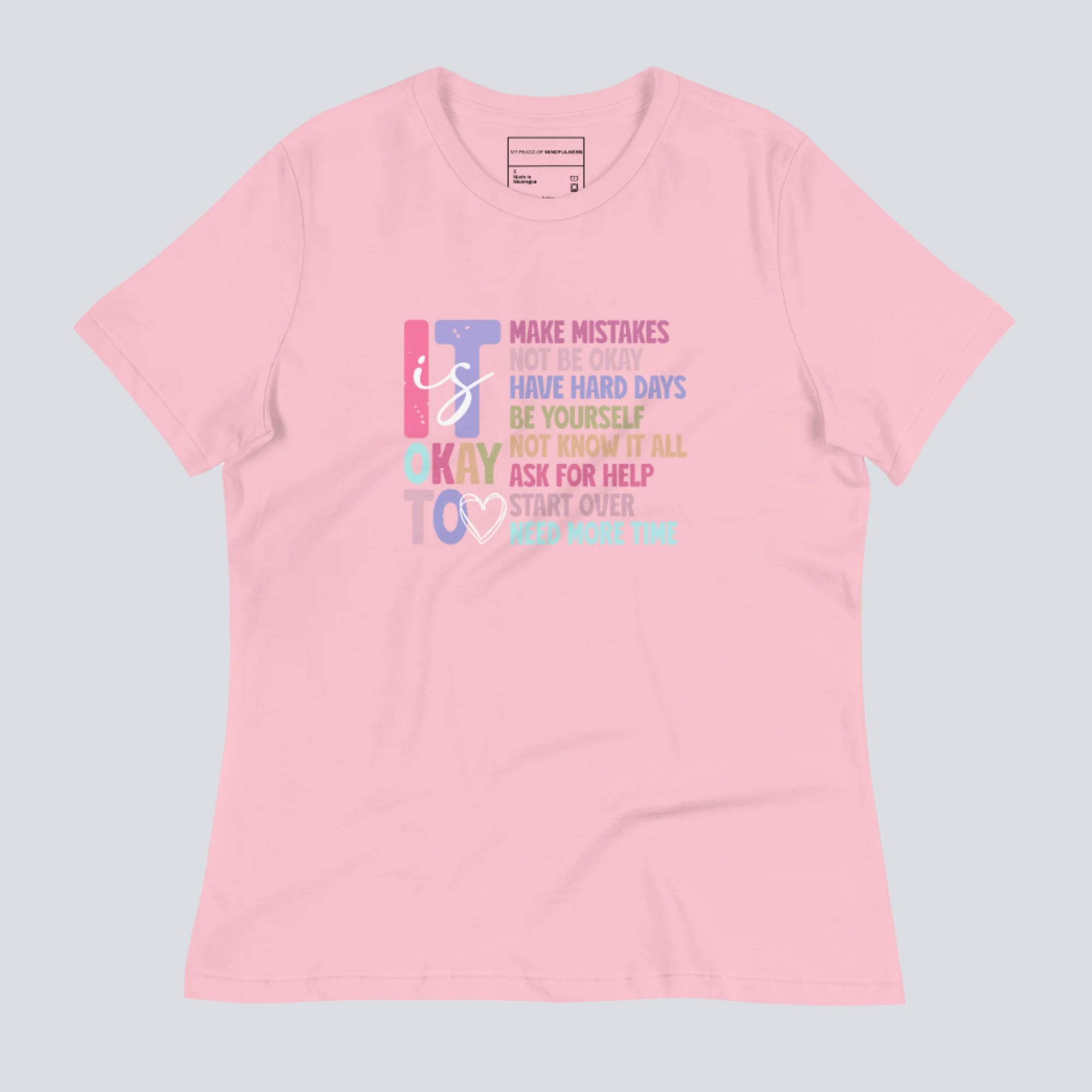 It's Okay To... Women's T-Shirt (Pink)