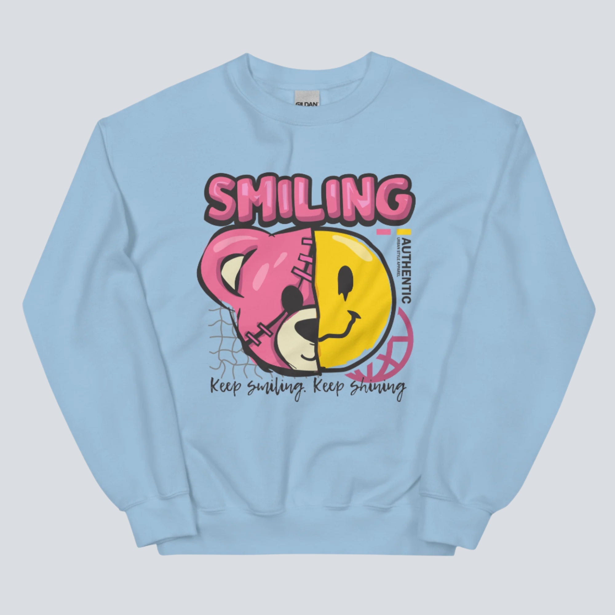 Keep Smiling Keep Shining Unisex Sweatshirt