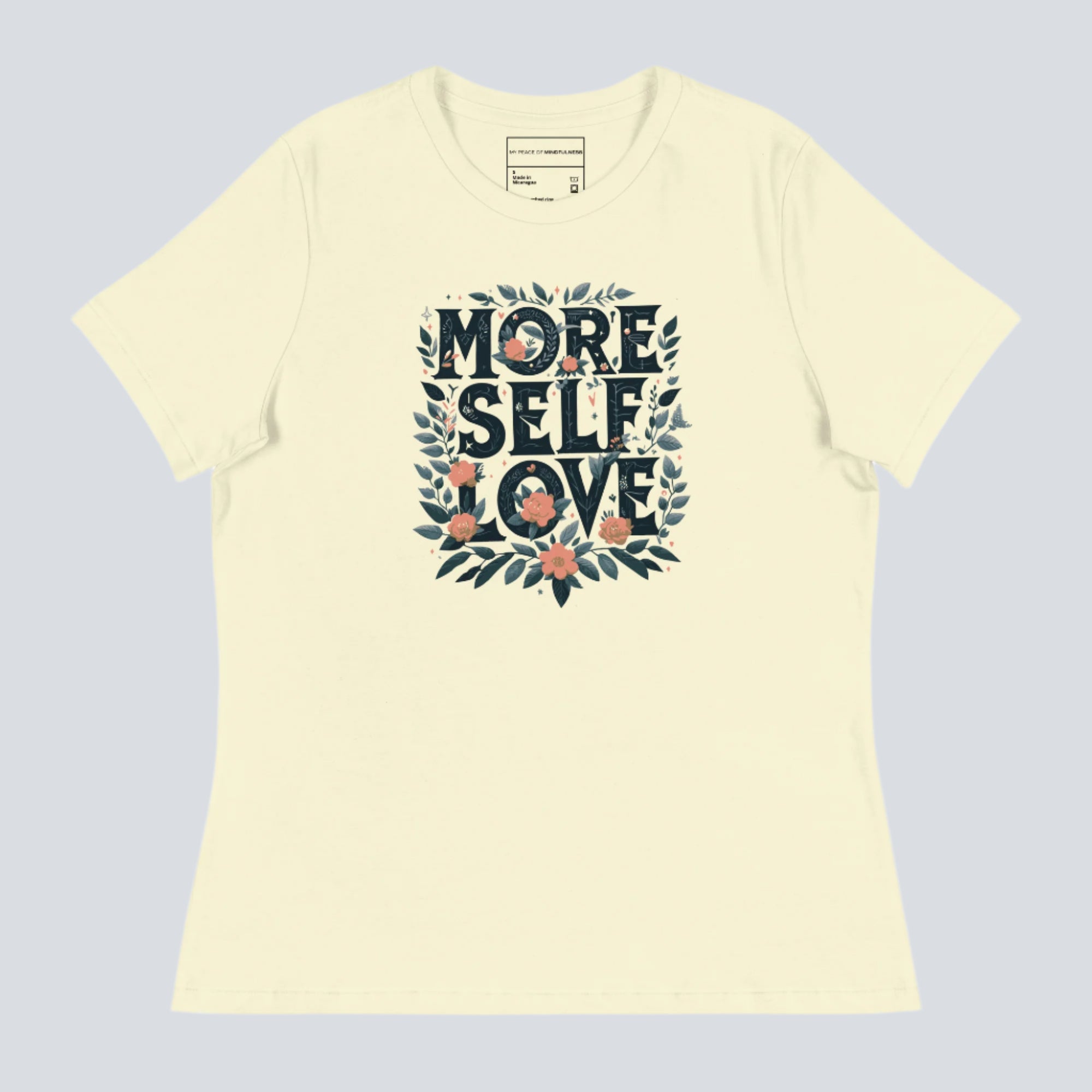 More Self Love Womens T-Shirt citron