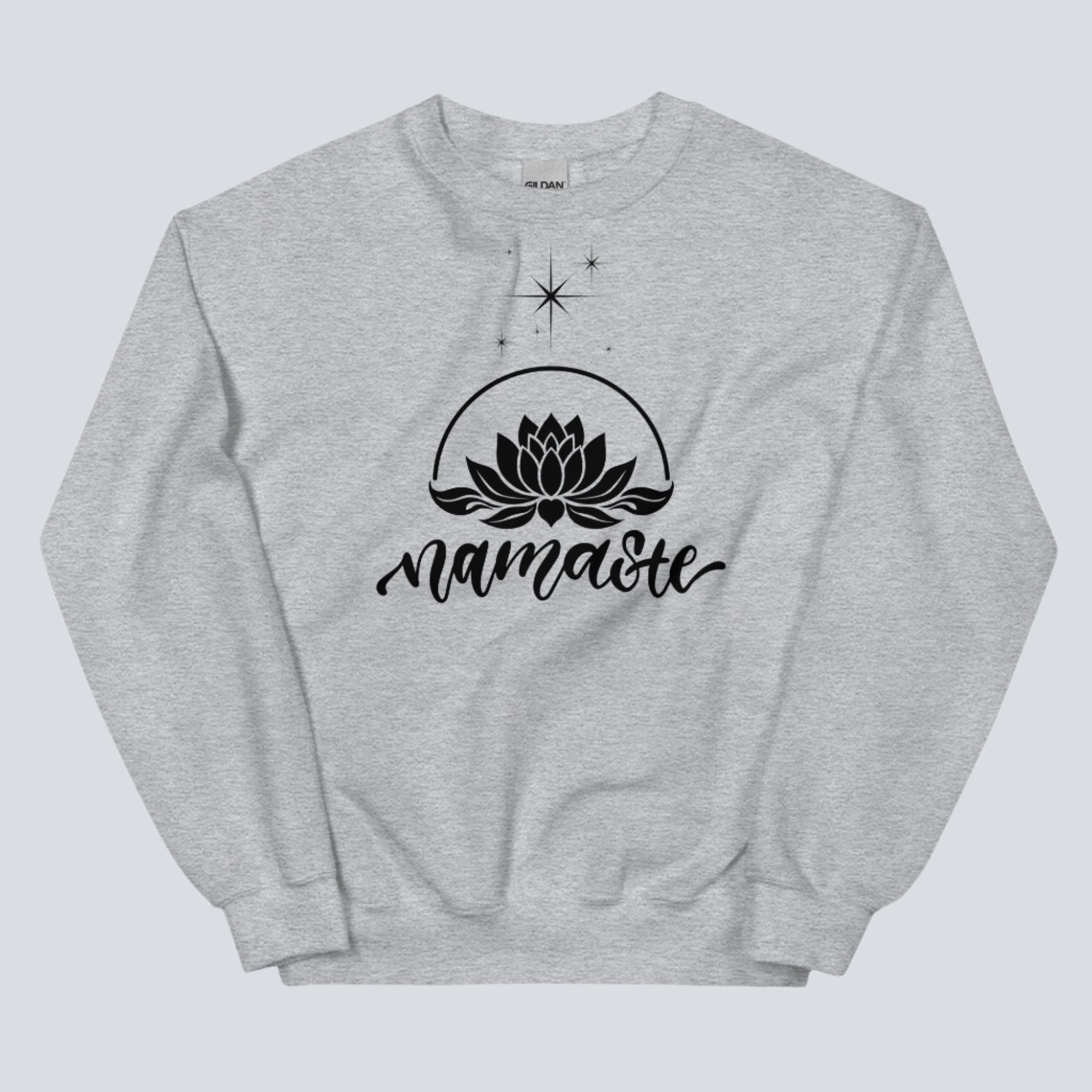 Namaste Spiritual Sweatshirt sport grey