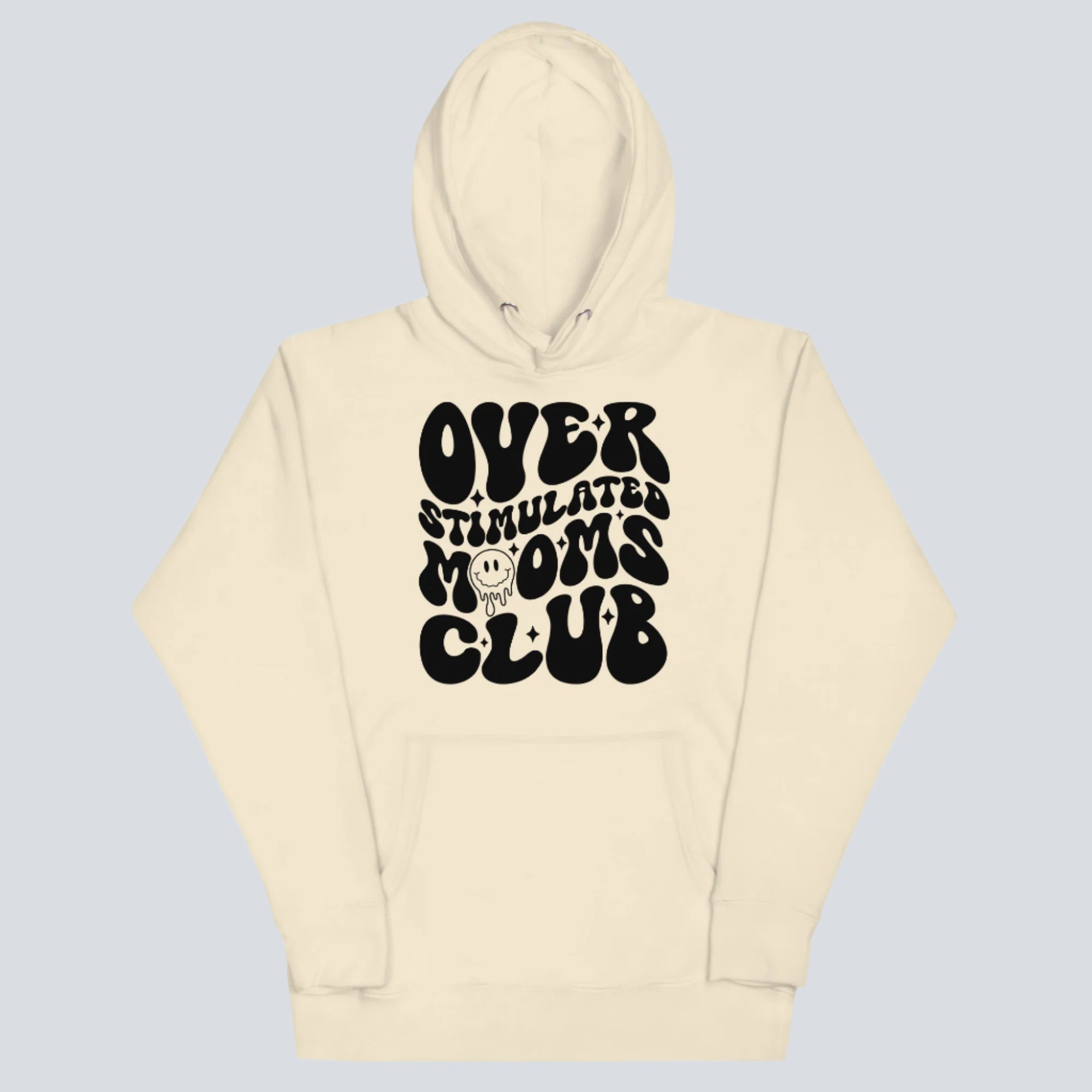 Overstimulated Moms Club Hoodie (Bone)