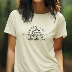 Powered by Meditation Women's T-Shirt