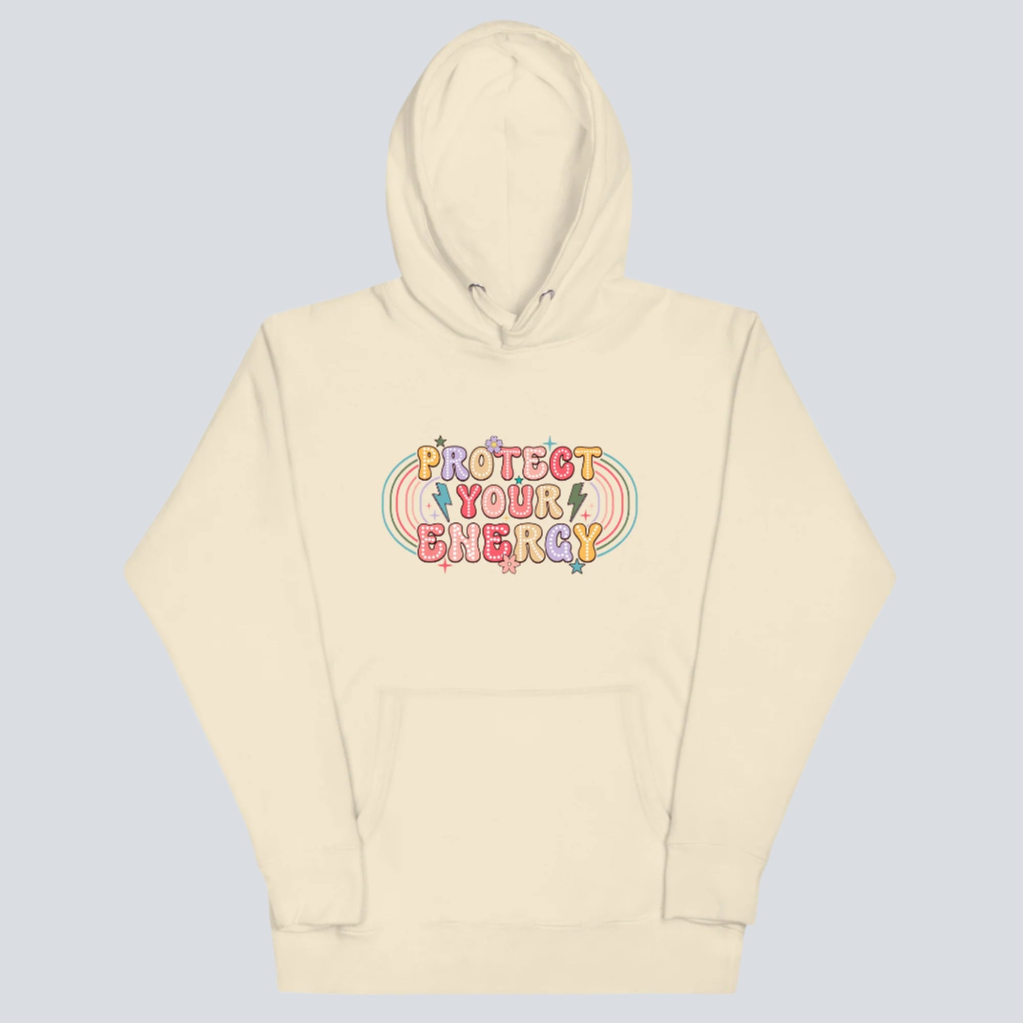 Protect Your Energy Hoodie bone