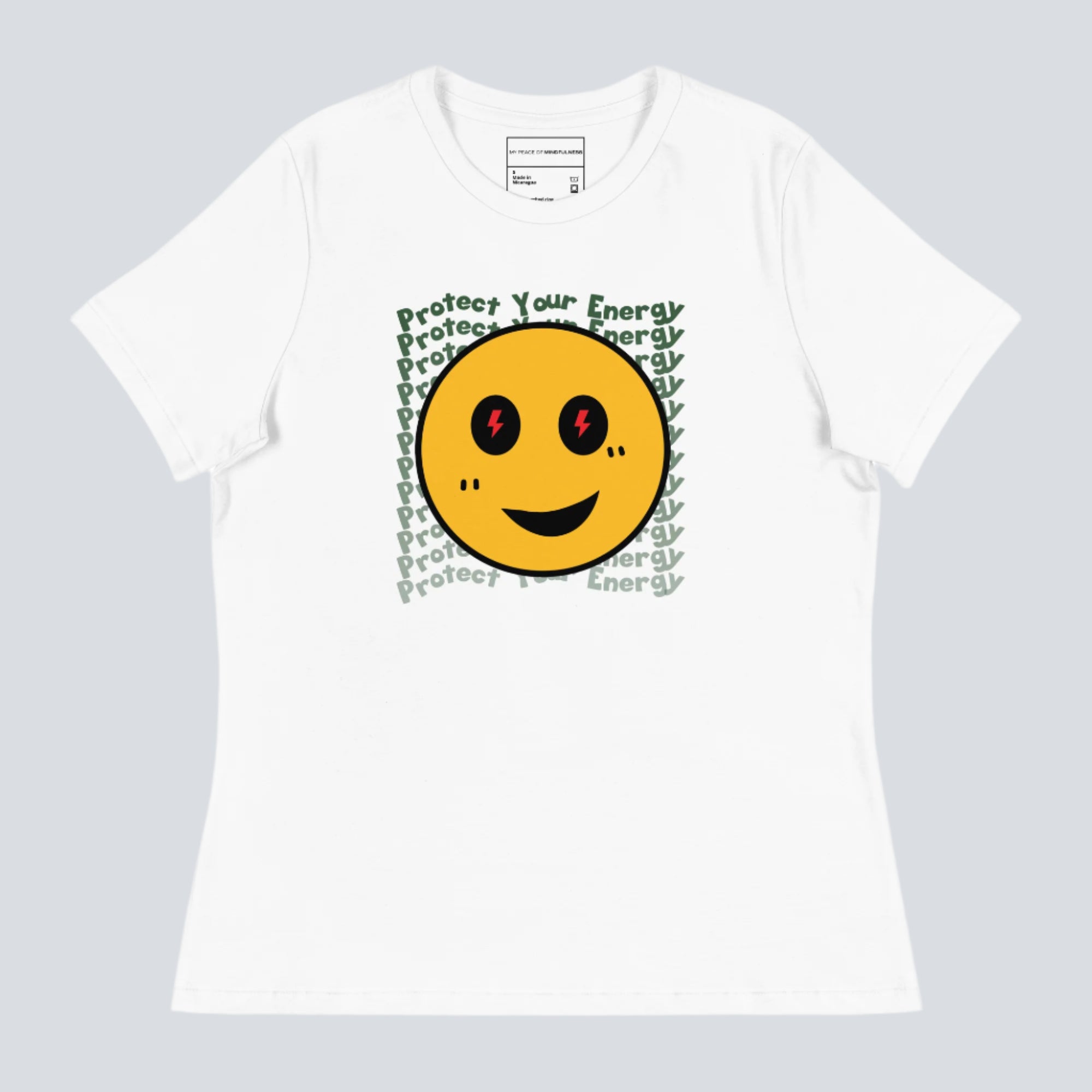 Protect Your Energy Womens T-Shirt white