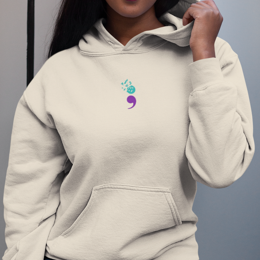 Semicolon Unisex Hoodie