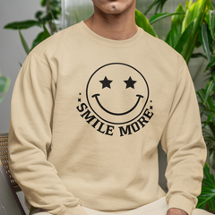 Smile More Unisex Sweatshirt