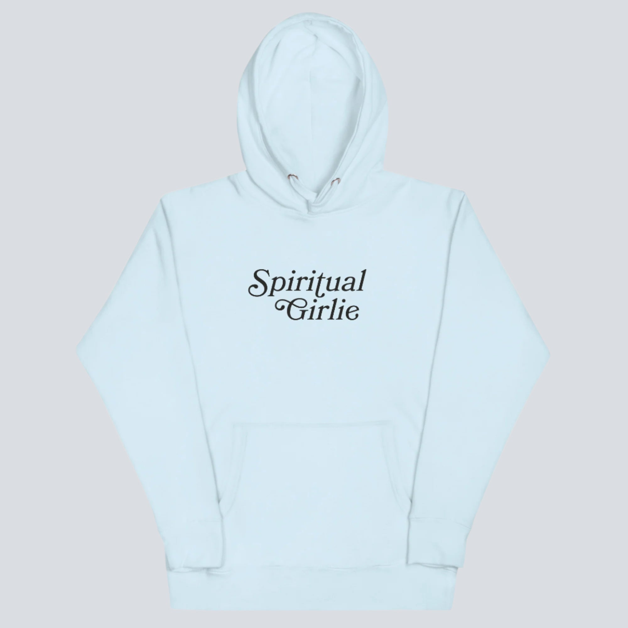 Spiritual Girlie Hoodie sky blue