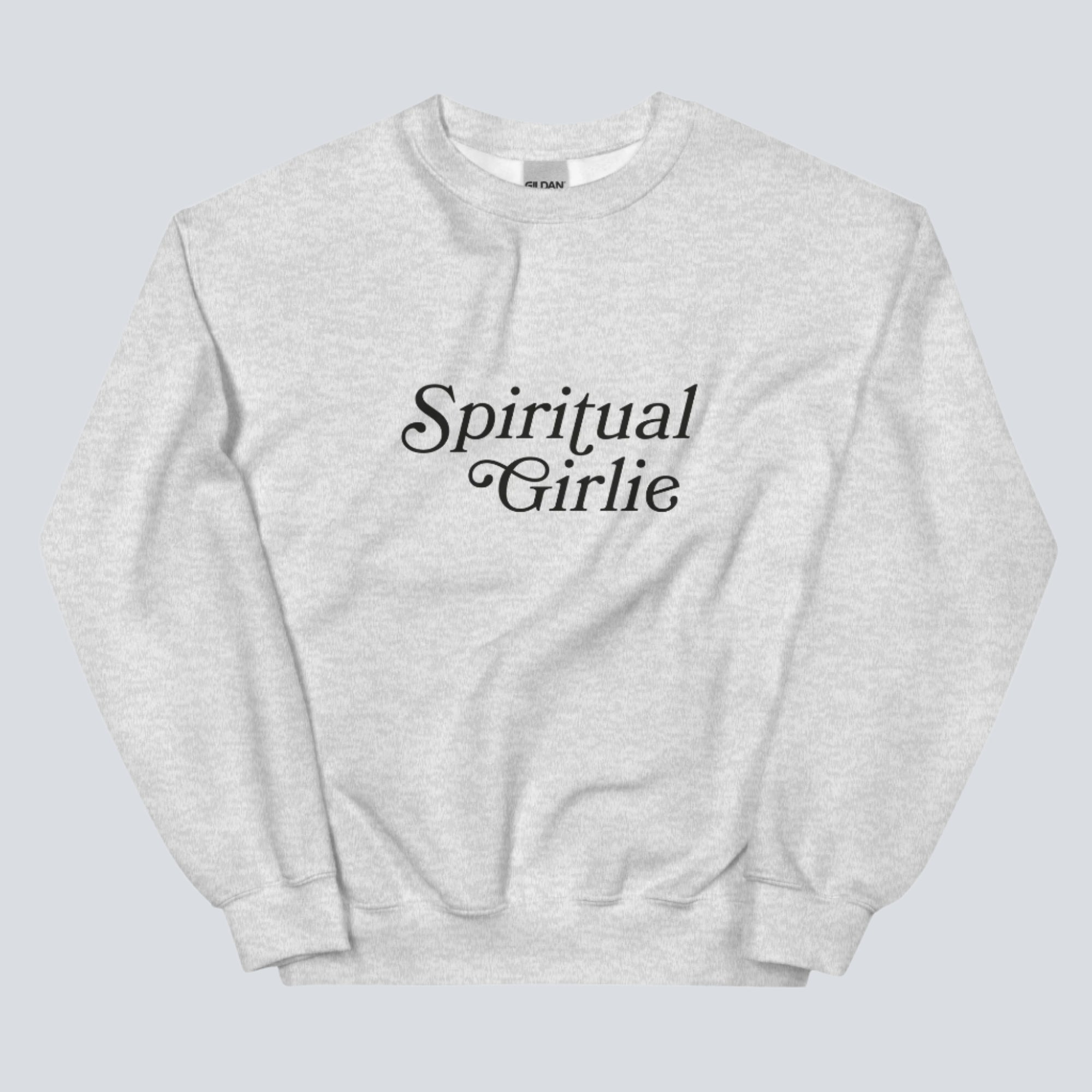 Spiritual Girlie Sweatshirt ash