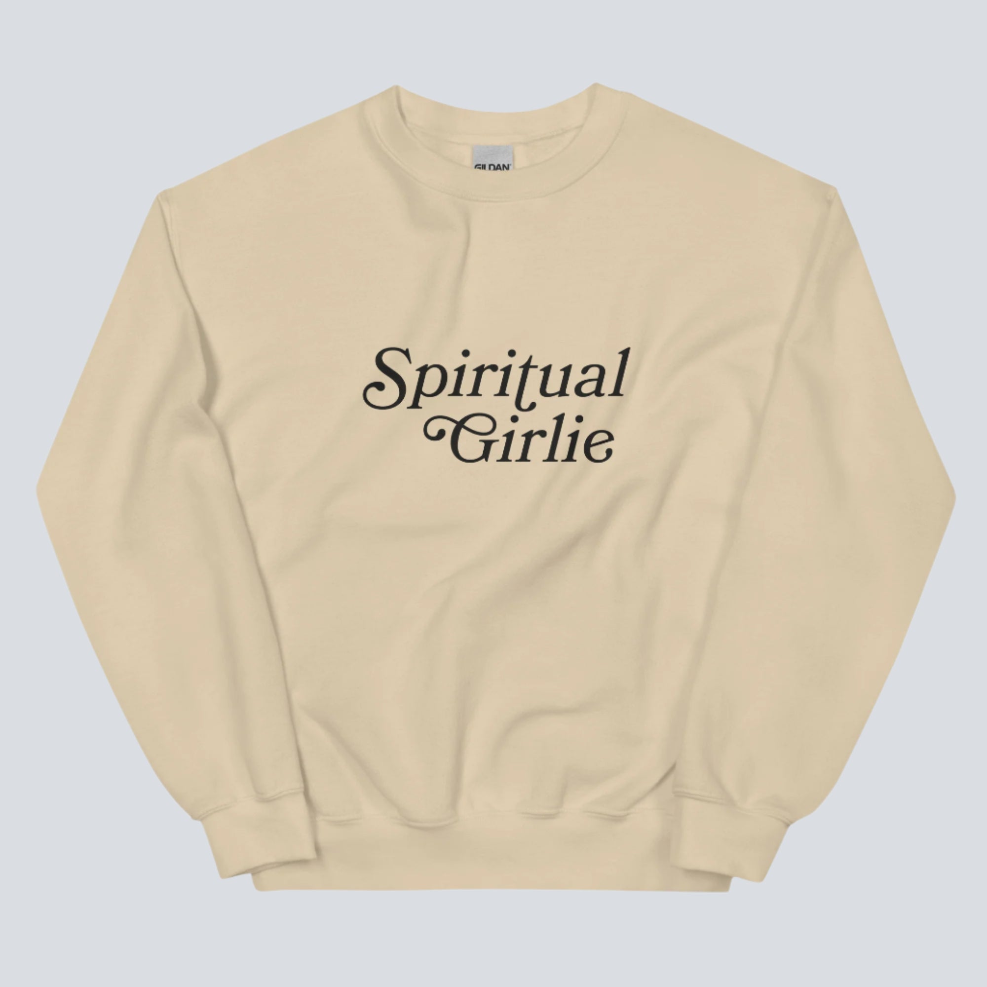 Spiritual Girlie Sweatshirt sand