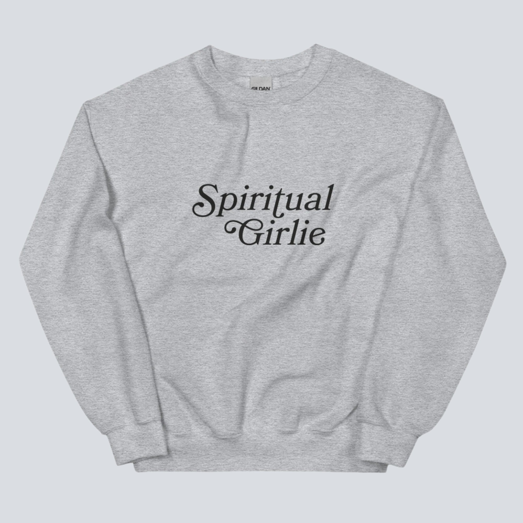 Spiritual Girlie Sweatshirt sport grey