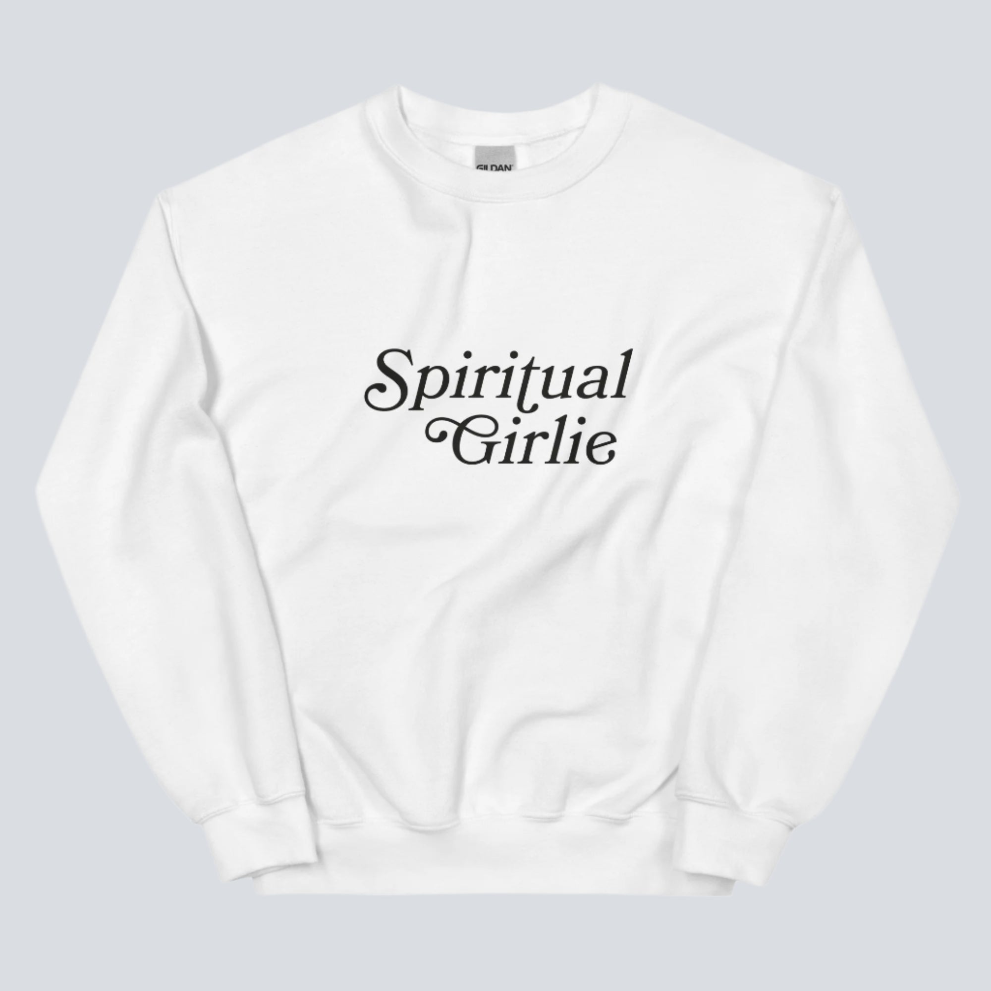 Spiritual Girlie Sweatshirt white