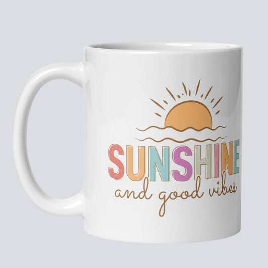 Sunshine & Good Vibes | Ceramic Coffee Mug