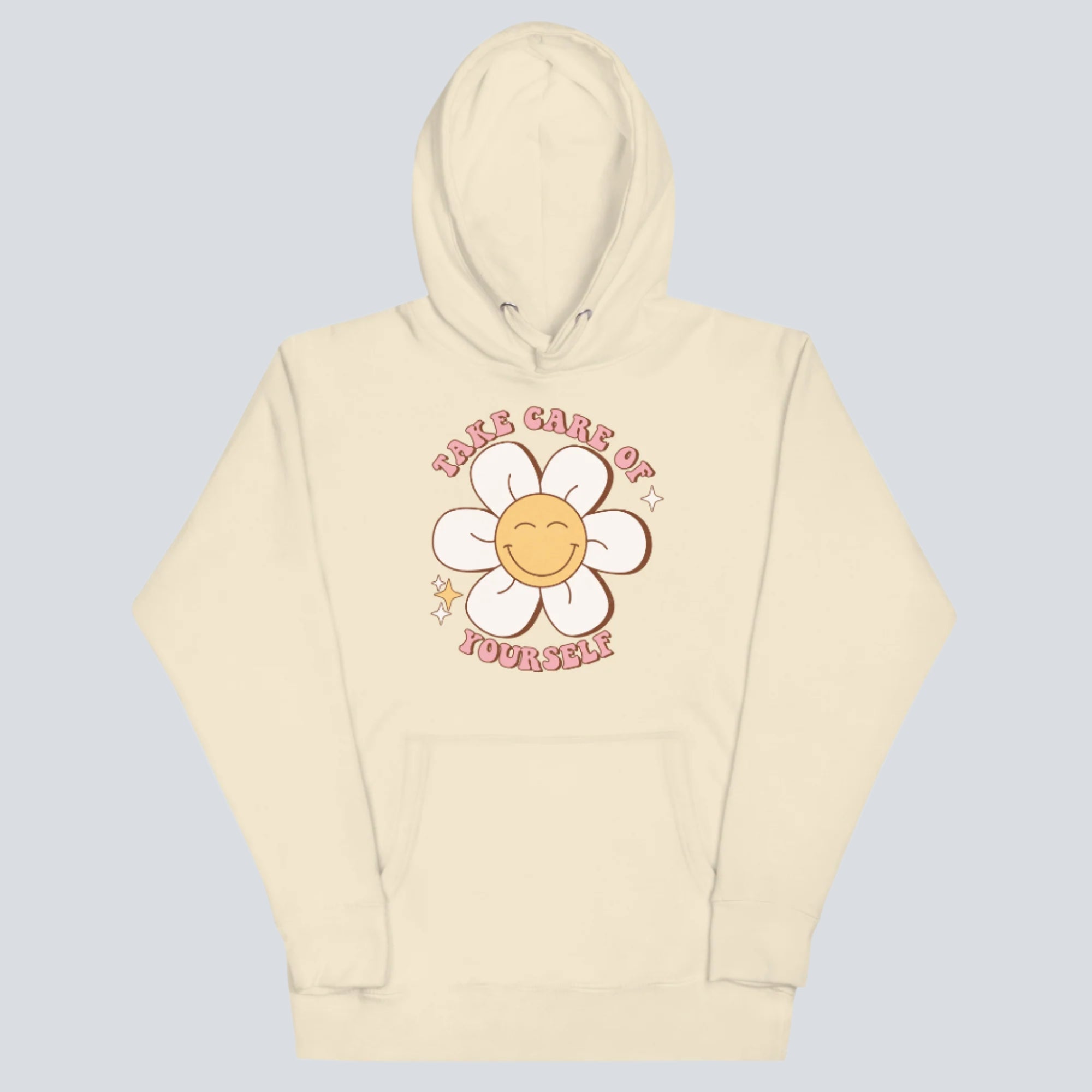 Take Care of Yourself Hoodie bone