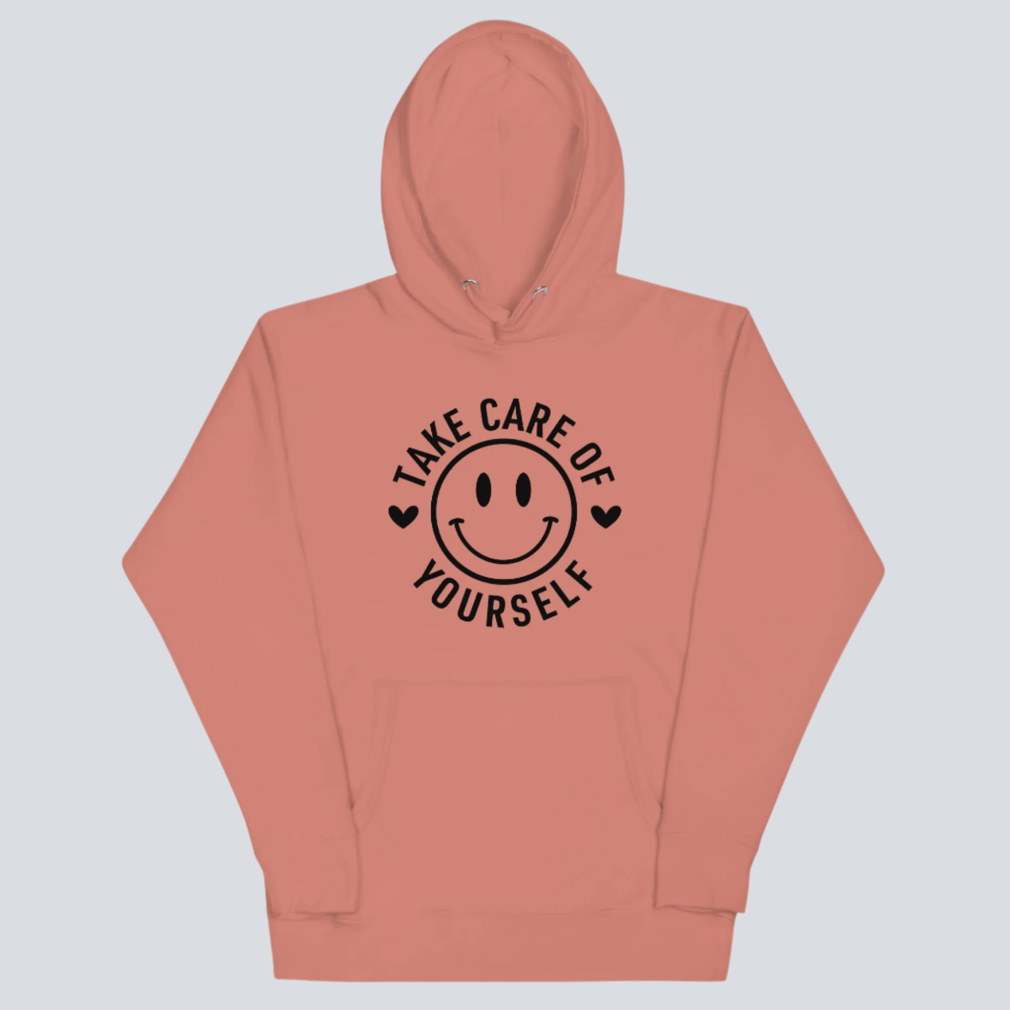 Take Care of Yourself Smiley Face Unisex Hoodie