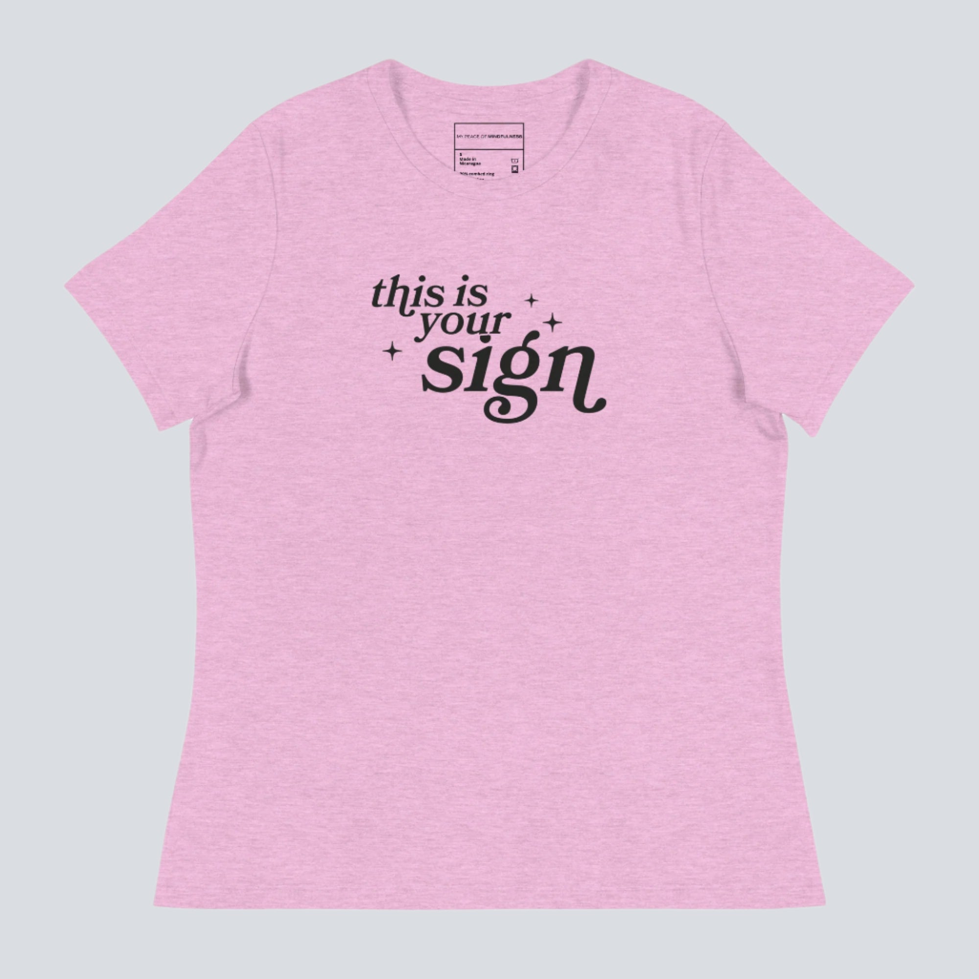 This Is Your Sign Women's T-Shirt heather prism lilac