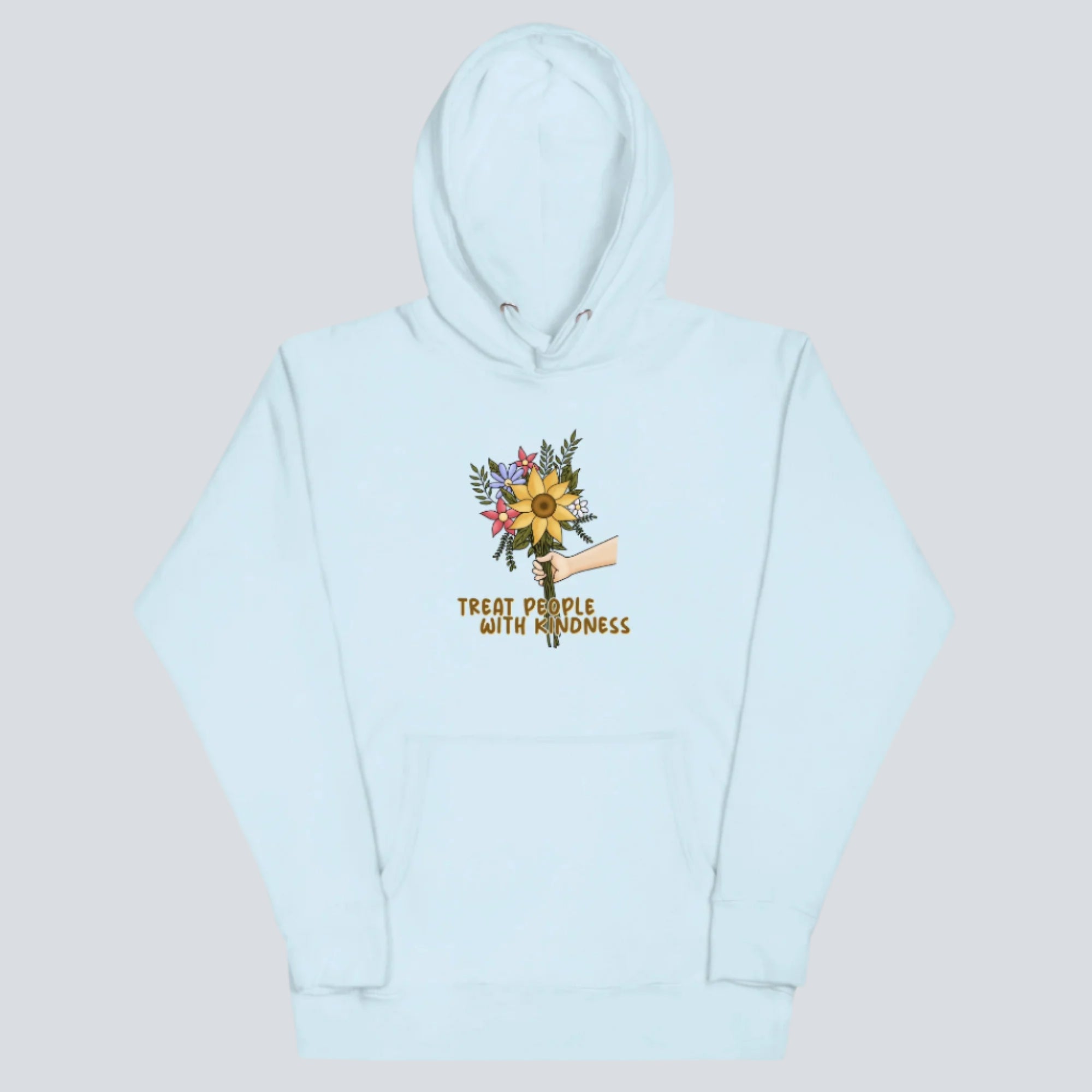 Treat People With Kindness (Flowers) Hoodie