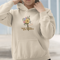 Treat People With Kindness (Flowers) Hoodie