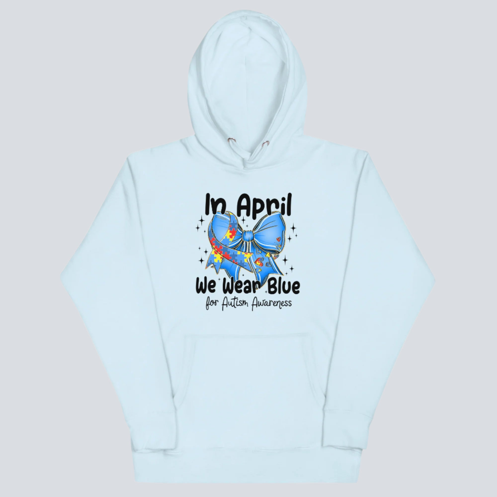 We Wear Blue for Autism Awareness Hoodie