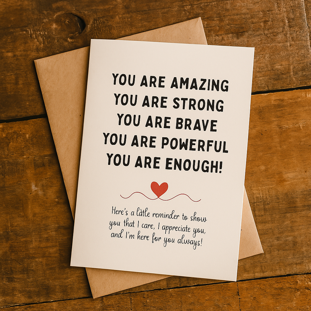 You Are Amazing Greeting Card