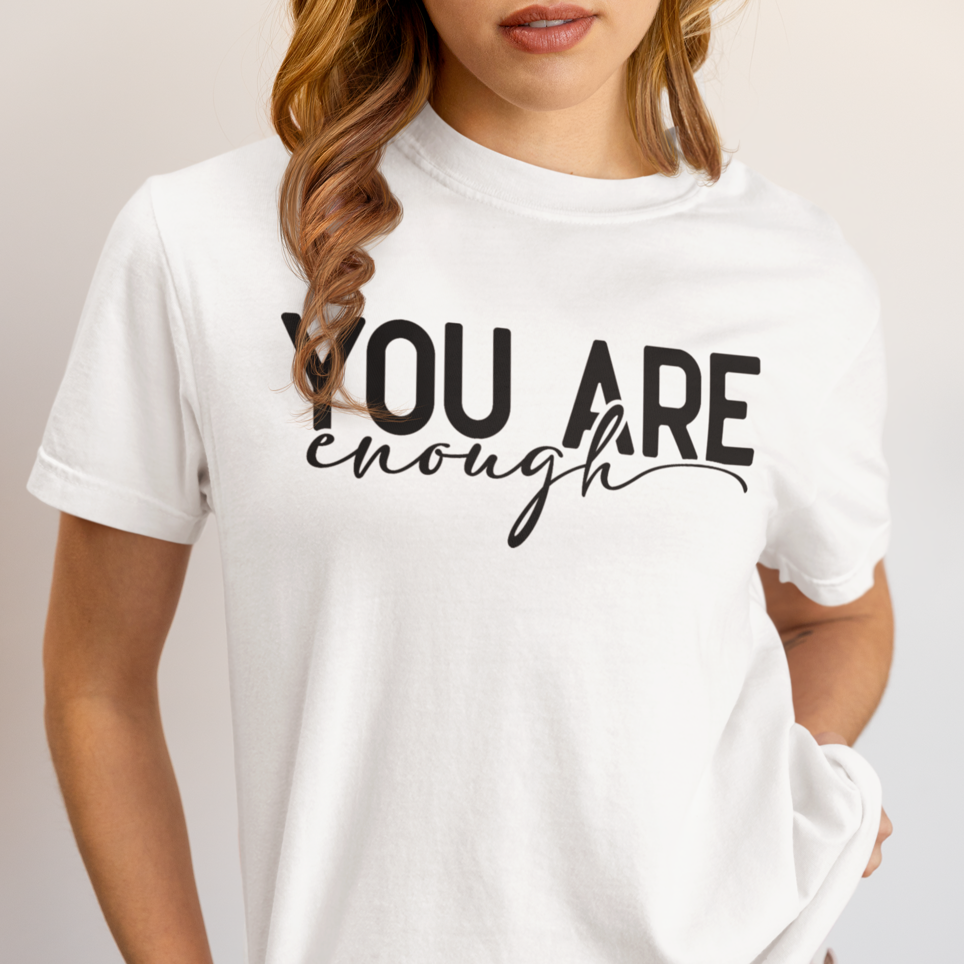 You Are Enough (Dear Person Behind Me) Women's T-Shirt Front