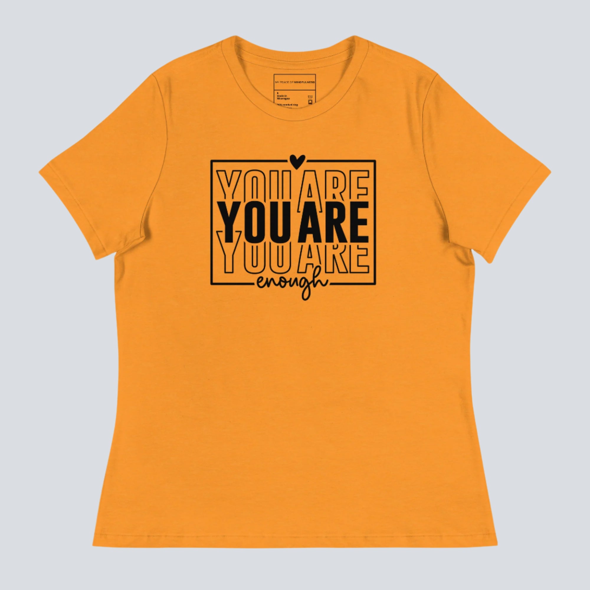 You Are Enough Front Print Women's T-Shirt