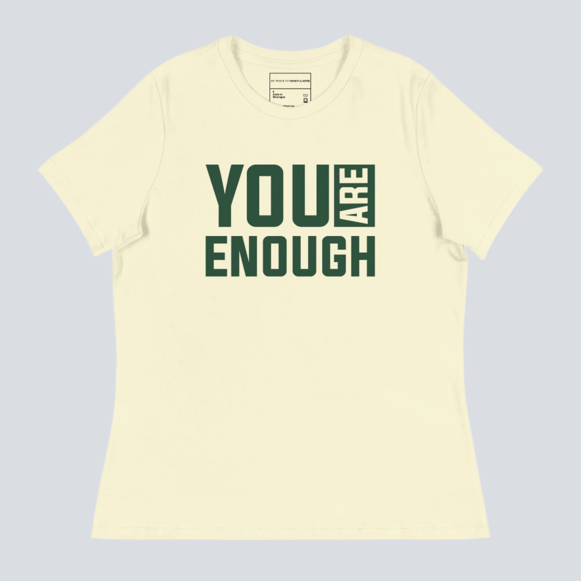 You Are Enough for the World! Women's T-Shirt (Front Citron)