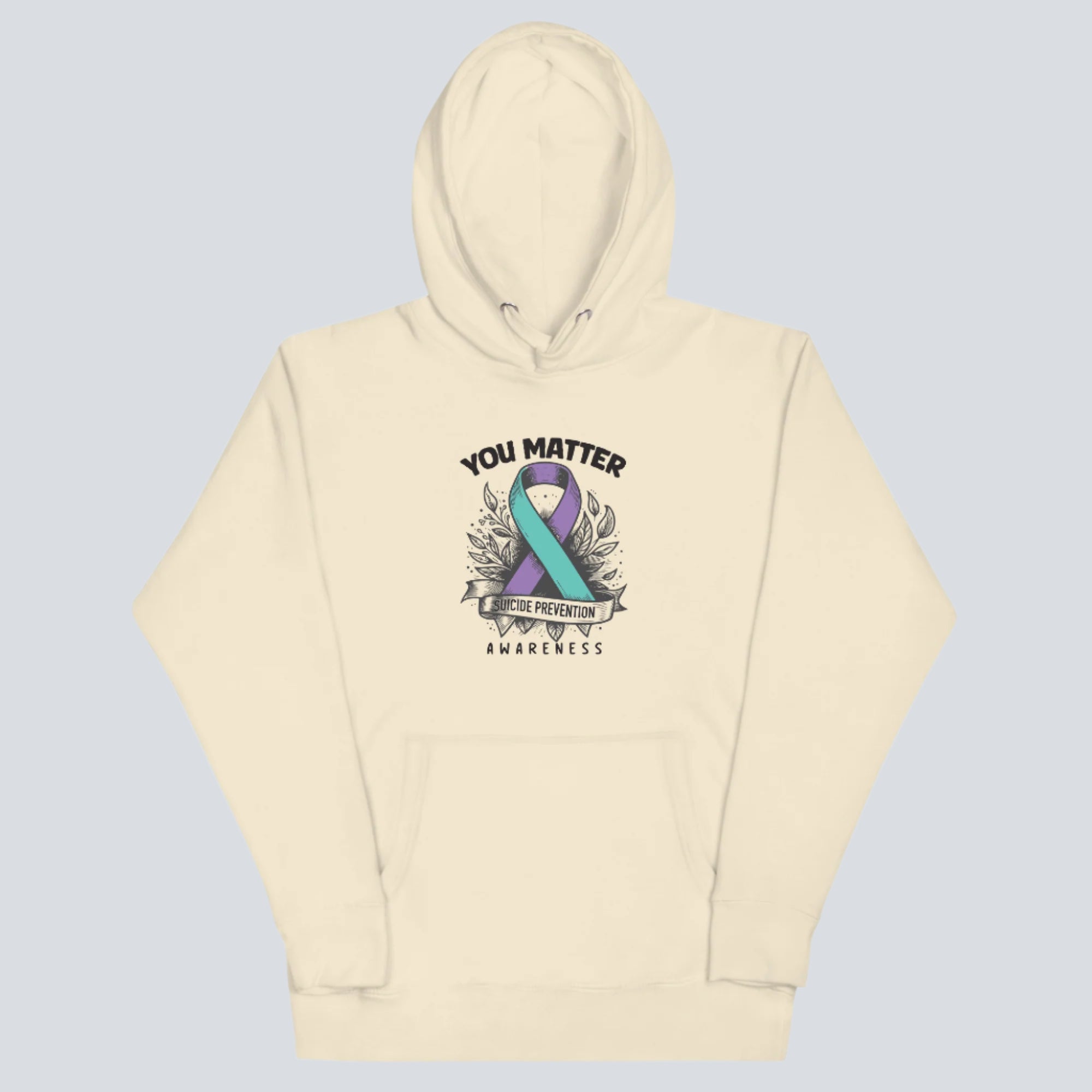You Matter (Suicide Prevention) Unisex Hoodie bone