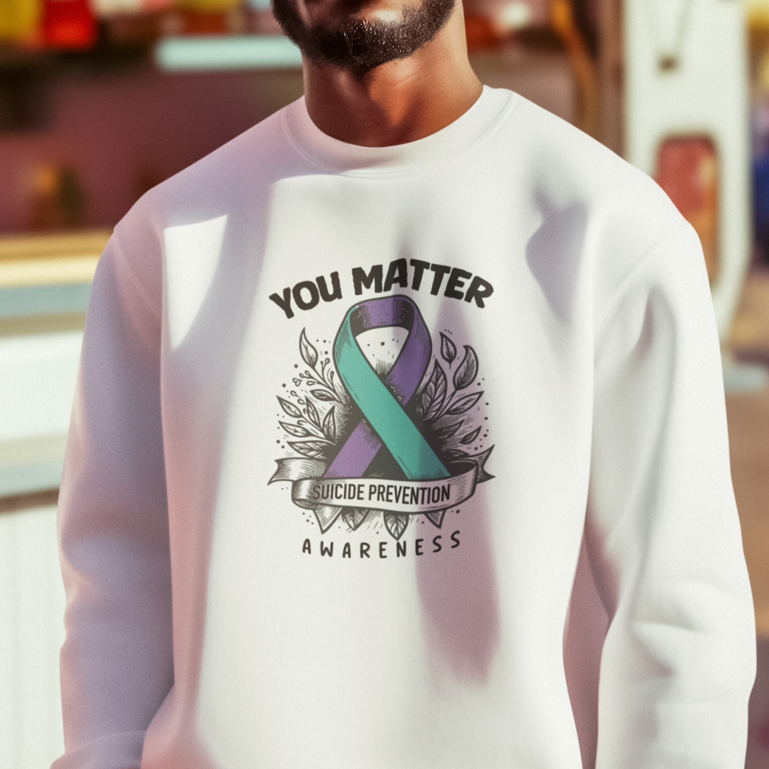 You Matter Suicide Prevention Unisex Sweatshirt