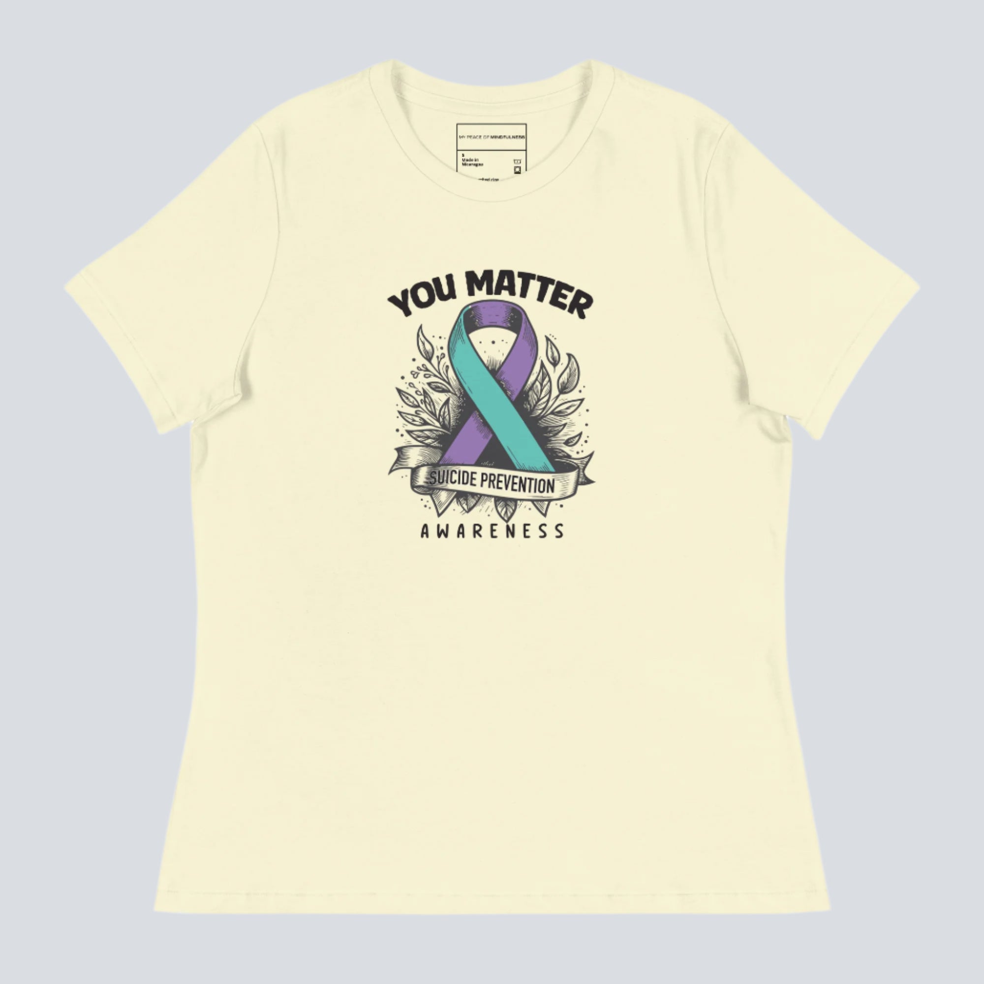 You Matter (Suicide Prevention) Women's T-Shirt citron