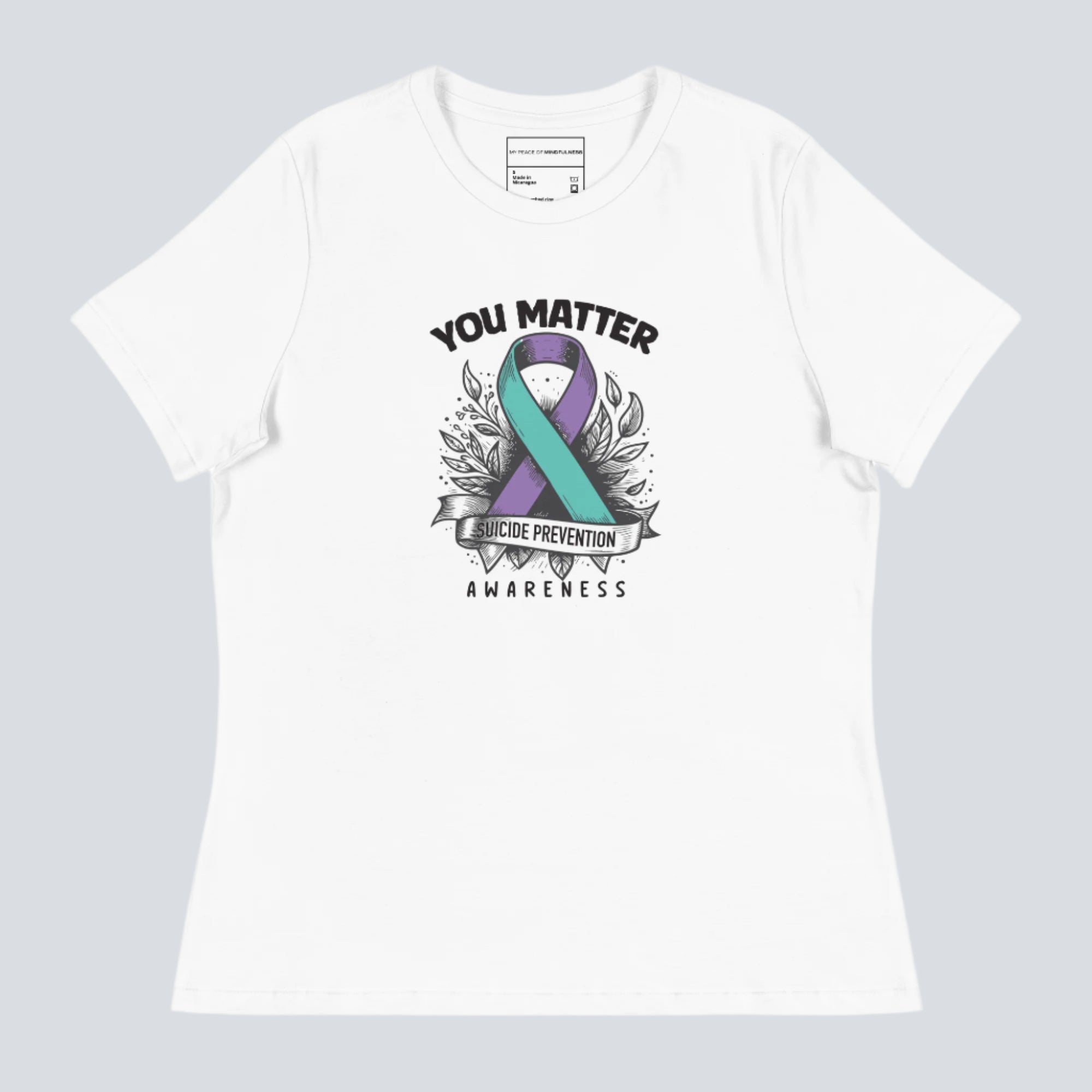 You Matter (Suicide Prevention) Women's T-Shirt white