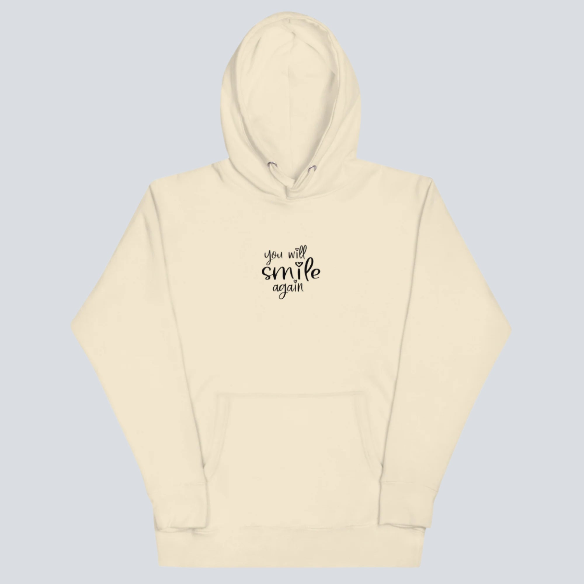You Will Smile Again Unisex Hoodie bone