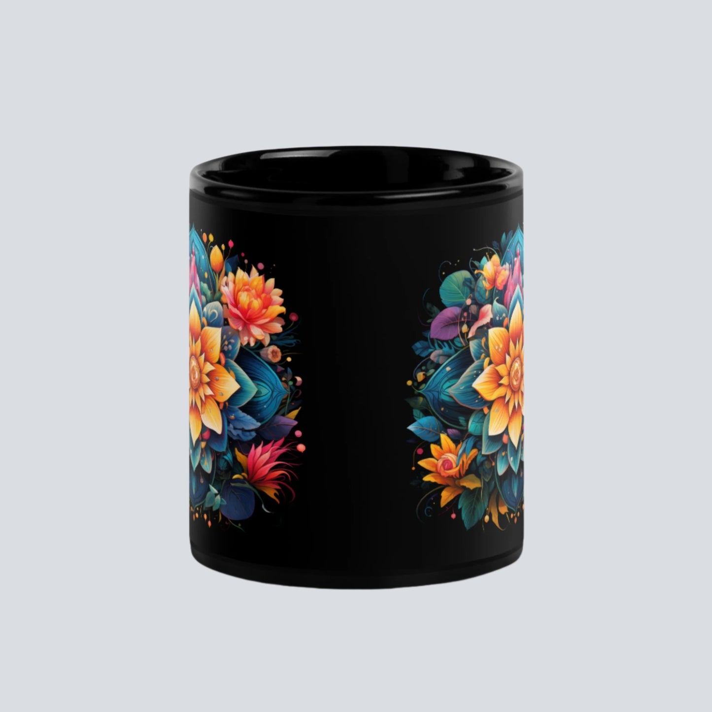 Meditation Flower Coffee Mug