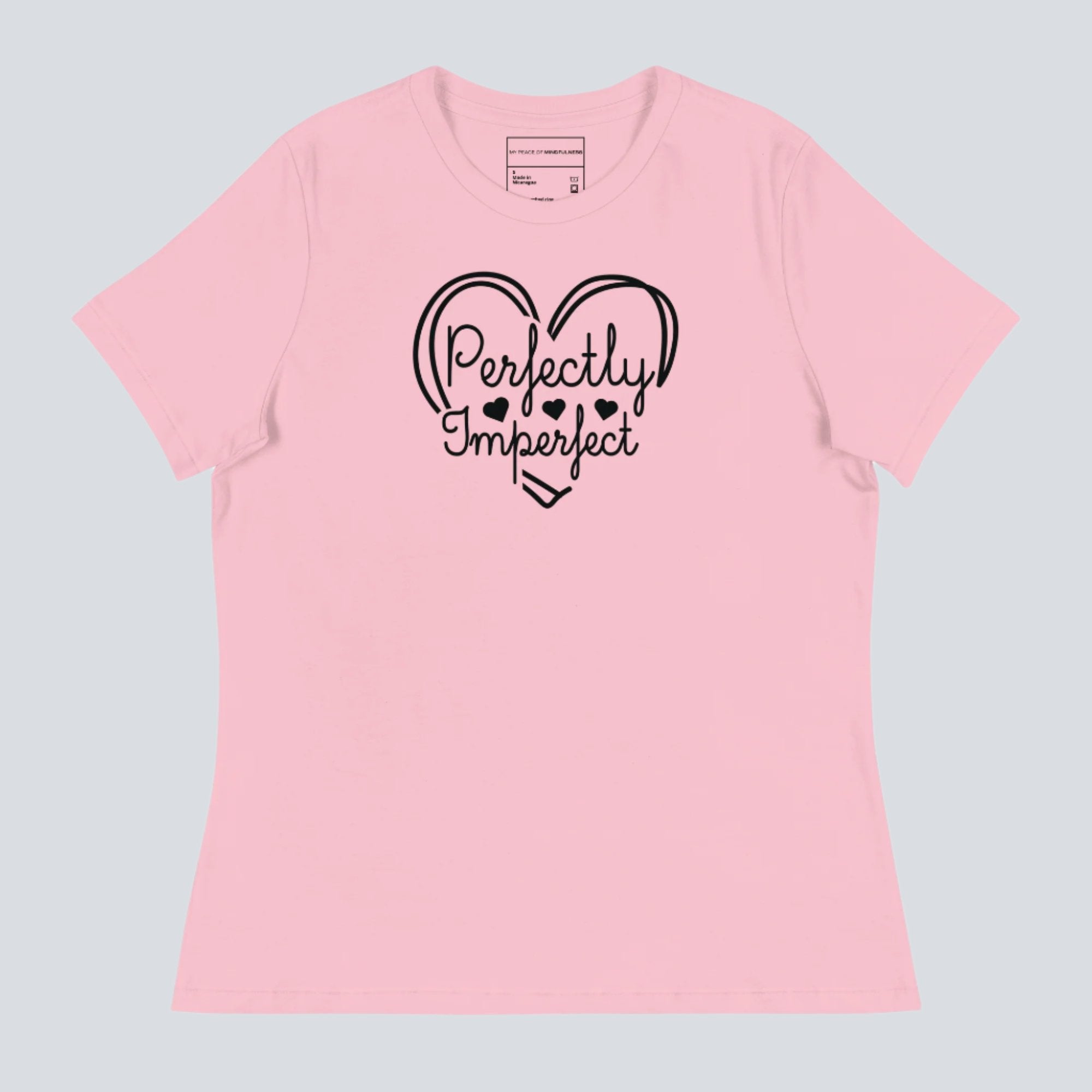 Perfectly Imperfect Heart Shaped Womens T Shirt