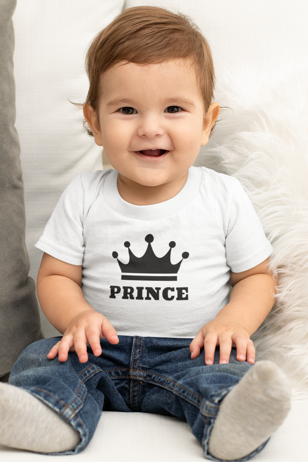 Baby Prince T-Shirt (100% Cotton) | Royal Family Collection
